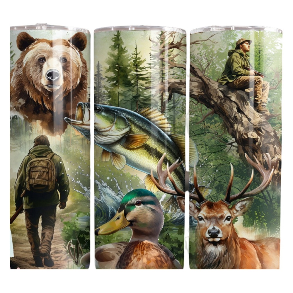 Nature Wildlife Themed Tumbler